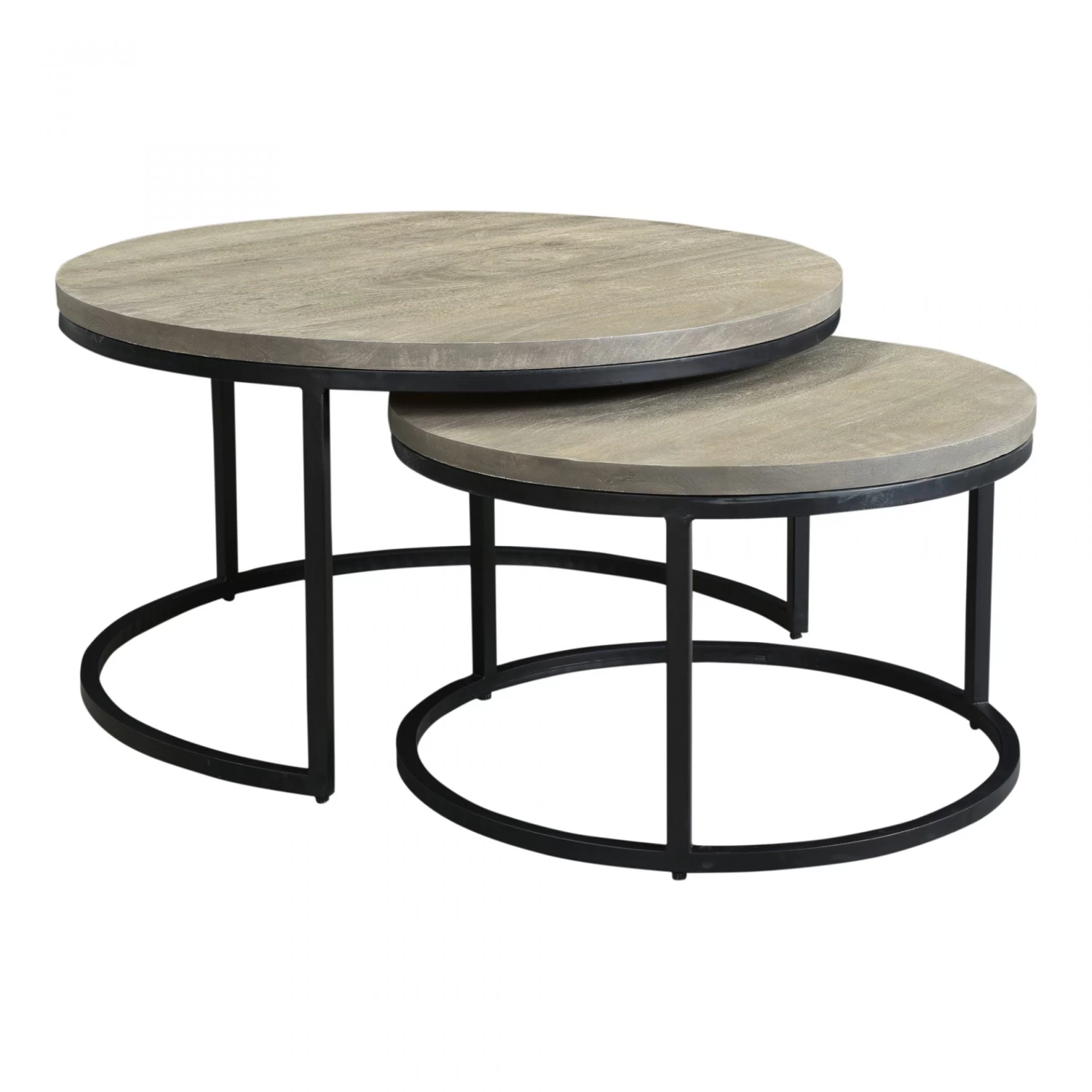 Drey Round Nesting Coffee Table - Set Of 2 5 Drey Round Nesting Coffee Table - Set Of 2 - Image 3