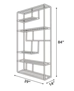 Booker Bookshelf - White 11 Booker Bookshelf - White -Chic Furniture Shop Bookerbookshelf af25d50a 2c45 42e6 93b2 9a99f134a152
