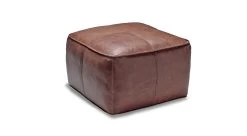 Pewter Ottoman