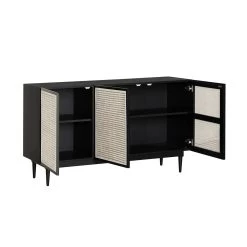 Cane Sideboard - Matte Black -Chic Furniture Shop CAN003B 2 1800x1800 89f20c79 408b 4cdf 85ae 5fc5ea510724