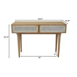 Cane Console Table - Natural -Chic Furniture Shop CAN034N 100 1800x1800 d5718026 18c9 4c87 b2fd 75822566d30d