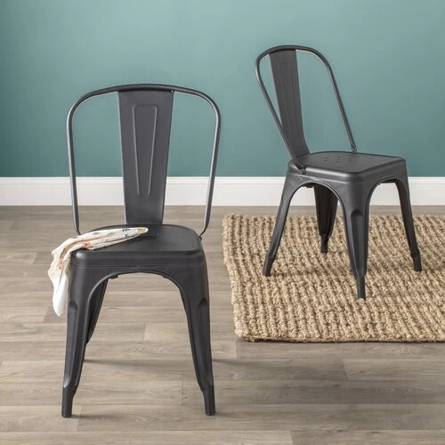 Gunmetal Rochelle Chair 4 Gunmetal Rochelle Chair - Image 2