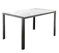 Dennis Sintered Dining Table - Black