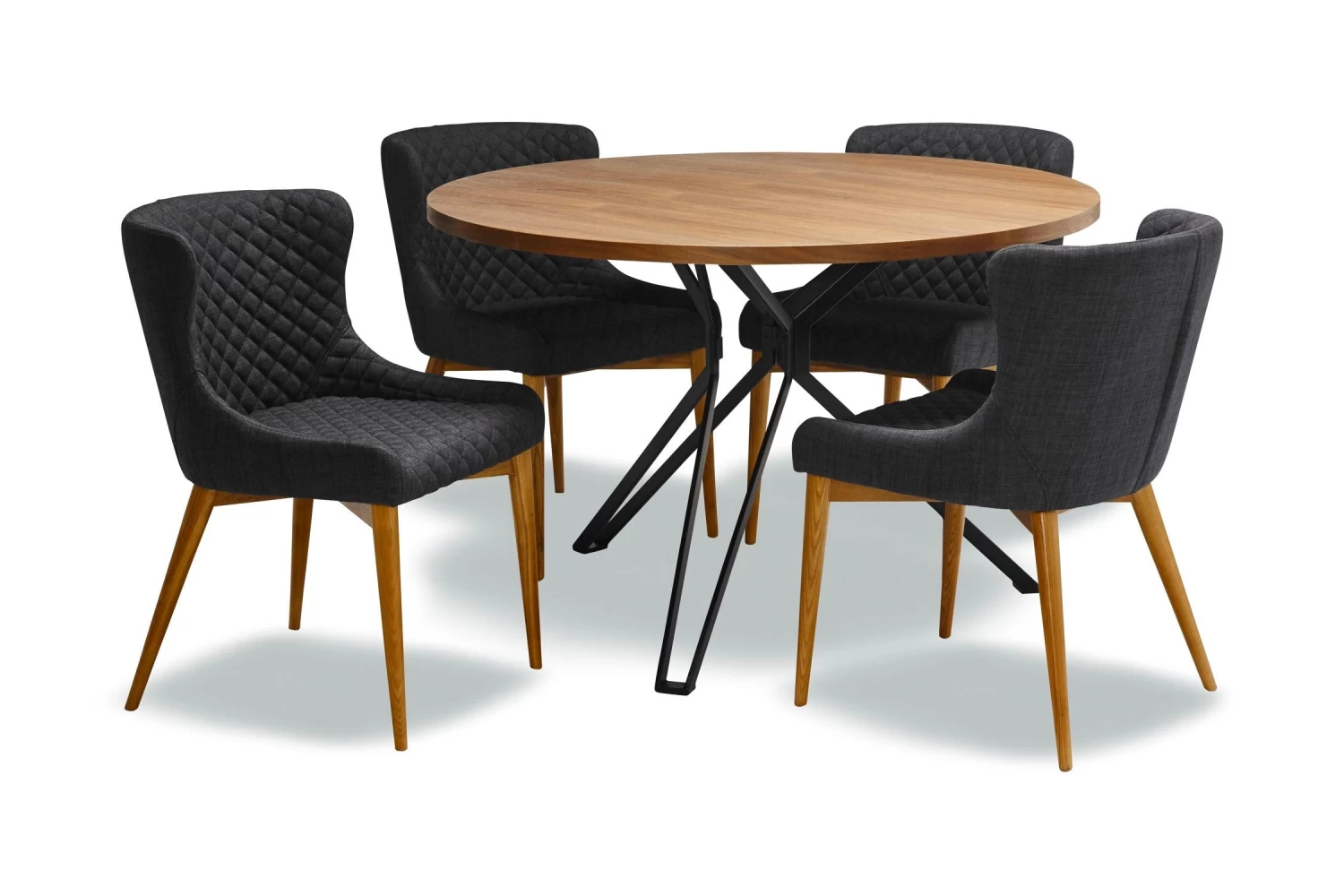 Corin Walnut Dining Table 4 Corin Walnut Dining Table - Image 2