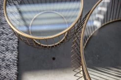 Cyclone Wire Coffee Table - Gold 14 Cyclone Wire Coffee Table - Gold -Chic Furniture Shop Cyclone coffee table Cyclone accent table 3 scaled e1588452740234 a49eb81d 83df 4e4d b208 cf6e2ecbb34e