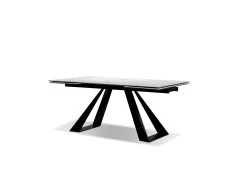 Bridge Carrera Extension Dining Table -Chic Furniture Shop DTABRIDCARRPCBLA 1