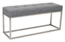 Emily Bench - Light Grey