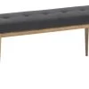 Carrie Bench - Graphite/White Oak