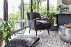 Jill Chair - Smoke Grey -Chic Furniture Shop EVA 003EvanChairSmokeGrey 2