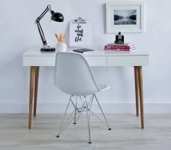 Eiffel Chair - White / Metal Base -Chic Furniture Shop Eiffel White Metal Baselifestyle3
