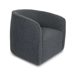 Helen Swivel Chair – Slate