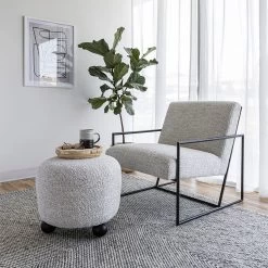 Ferris Chair – Natural Howlite -Chic Furniture Shop FER 002 LS 2