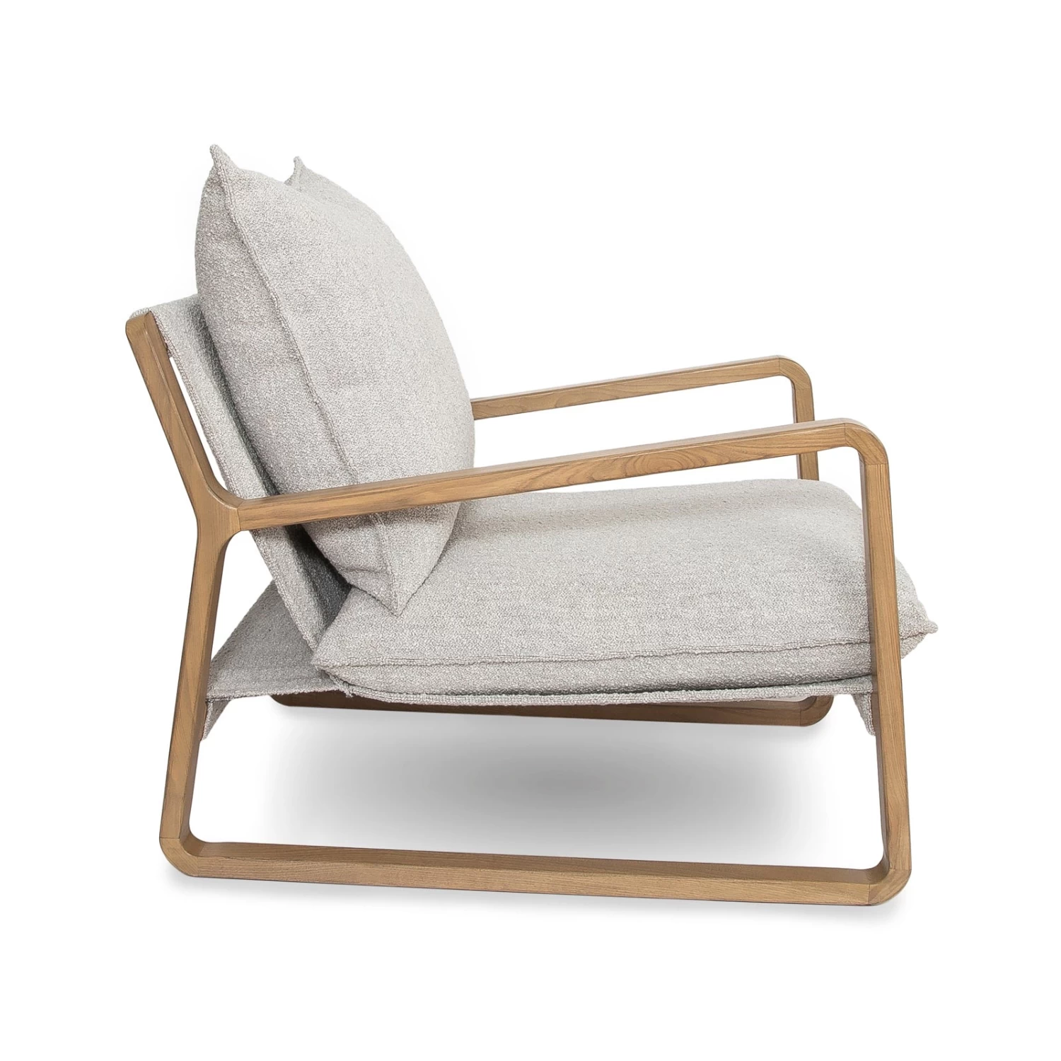 Finn Sling Chair - Taupe Boucle 7 Finn Sling Chair - Taupe Boucle - Image 5