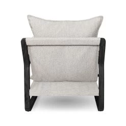 Finn Sling Chair – Black Frame – Taupe Boucle -Chic Furniture Shop FIN 003 WB 04 d772c82c 5f19 48a8 95d4 72c356183e09