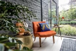 Freedom Cushion Cheetah -Chic Furniture Shop FRE 015fifi tangerine florence lamp table walnut nordic accent table gold