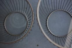 Cyclone Glass Gold Accent Tables - Set Of 2 -Chic Furniture Shop IMG 5599 copy