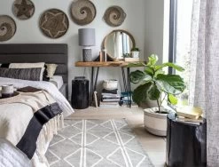 Danny Queen Headboard - Greige -Chic Furniture Shop JUS 015justin bed natura hairpin console salish stump vina wall tray leeds lamp 600x457 1