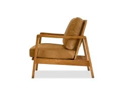 Buckles Lounge Chair - Tan -Chic Furniture Shop LCHCRAFGREYTAN 1