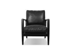 Buckles Lounge Chair - Black -Chic Furniture Shop LCHCRAFMBLABLAC 2