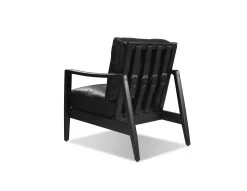 Buckles Lounge Chair - Black -Chic Furniture Shop LCHCRAFMBLABLAC 3