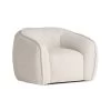 Duffy Swivel Lounge Chair In Teddy Cream Boucle -Chic Furniture Shop LCHDUFFTEDDSW 1 8e064a72 c513 4f02 8024 5cabcb4a116d