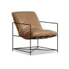 Ericsson Lounge Chair - Tan -Chic Furniture Shop LCHERICTAN9BLAC 1