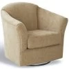 Valdez Swivel Arm Chair - Custom Fabric -Chic Furniture Shop LucyChair mdVALDEZ