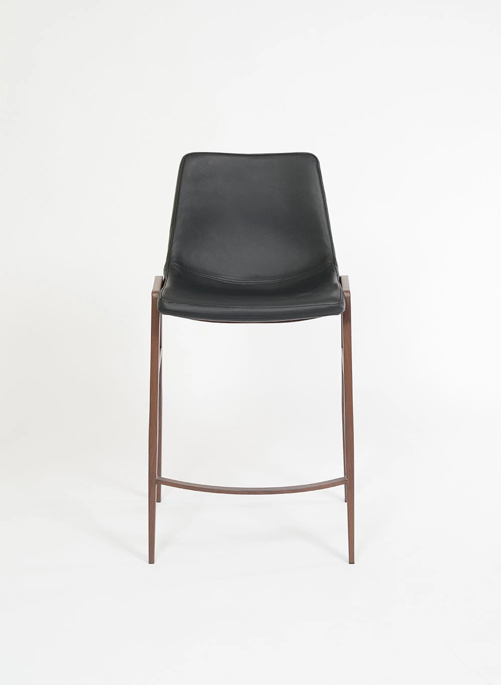 Rocket Counter Stool - Black With Black Walnut 4 Rocket Counter Stool - Black With Black Walnut - Image 2