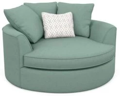 Robson Chair In Entice Dew - Custom Made