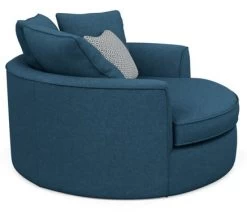 Robson Chair In Tony Indigo - Custom Made 8 Robson Chair In Tony Indigo - Custom Made -Chic Furniture Shop NestChair IndigoCOZYside