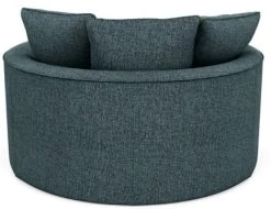 Robson Chair In Giovanna Pool - Custom Made -Chic Furniture Shop NestChair elementgiovannapoolCOZYback