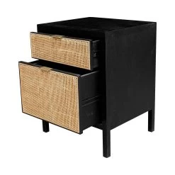 Rattan Filing Cabinet - Ebony -Chic Furniture Shop RAT004E 2 1800x1800 5f40b4b4 32b5 40b7 9e51 be08f947e5f6