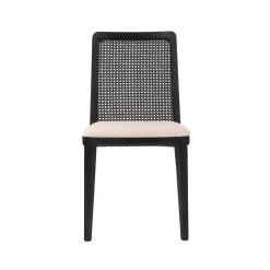 Cane Dining Chair - Oyster Linen/Black Frame -Chic Furniture Shop SNH22 1 1800x1800 c4103601 dcf6 4720 a707 12d68740f574