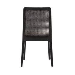 Cane Dining Chair - Oyster Linen/Black Frame -Chic Furniture Shop SNH22 5 1800x1800 1c0a2b34 f996 415e bfd7 db90dd1abe35