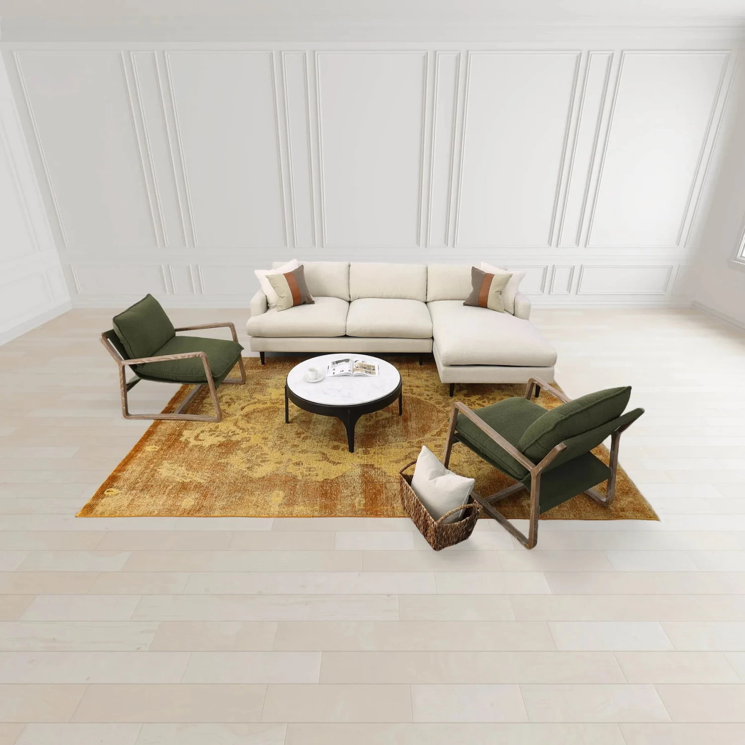 Huntington Club Chair Moss Boucle 11 Huntington Club Chair Moss Boucle - Image 9