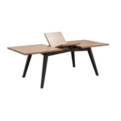 Viva Extension Dining Table - Sundried Wheat - Matte Black 7 Viva Extension Dining Table - Sundried Wheat - Matte Black -Chic Furniture Shop VAV010 1800x1800 b24b678d 9b82 4a61 af95 c5fadf44c6d8