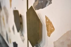 Terrazzo Sideboard - White Mosaic -Chic Furniture Shop VSV022closeup