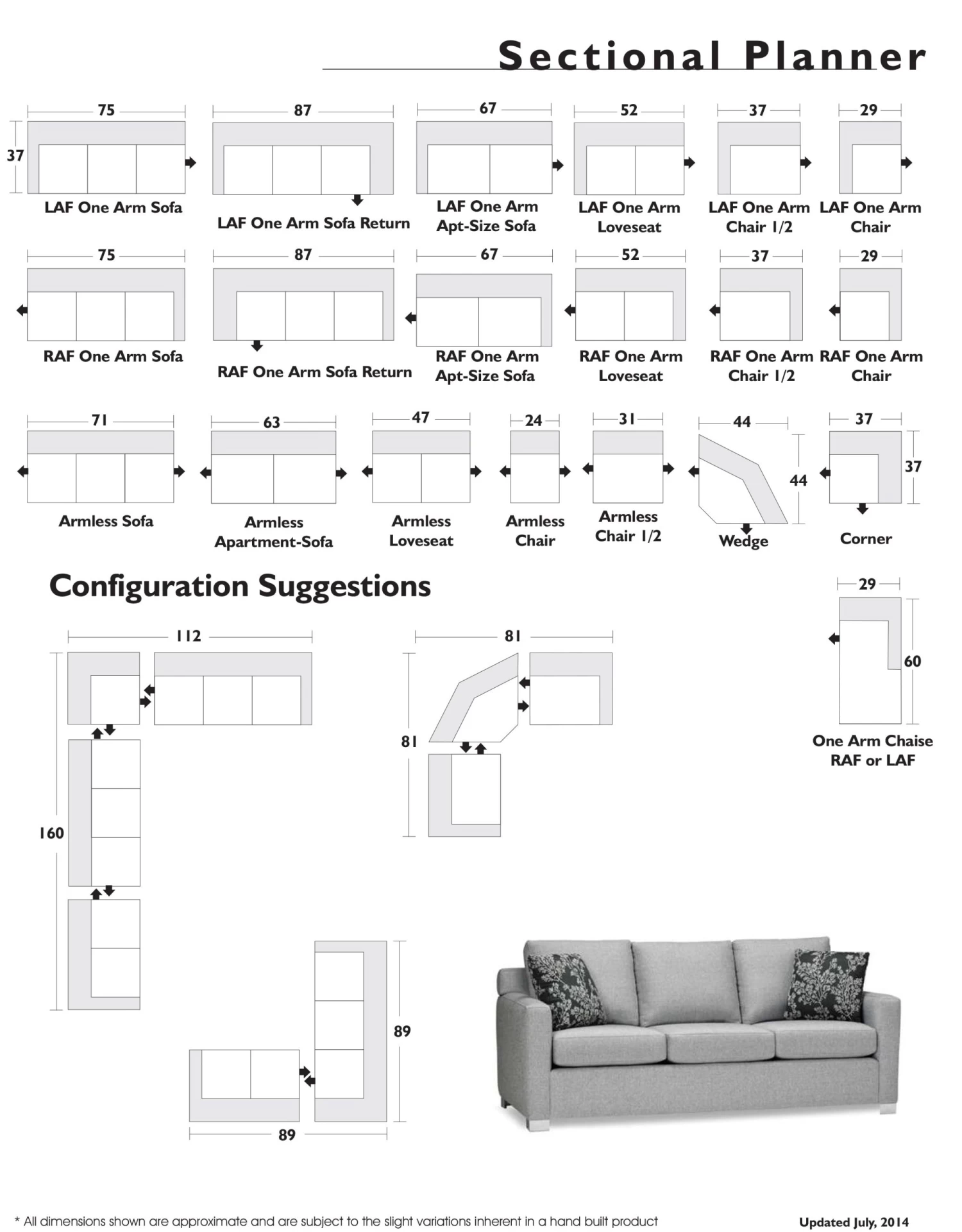 Kent Sofa - Custom Made 4 Kent Sofa - Custom Made - Image 2