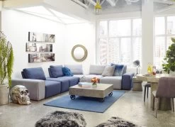 Lamb Fur Pouf - Black Snow -Chic Furniture Shop XU 1009 02 51 1920x1920 1