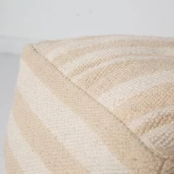 Barcelona Stripe Pouf – Natural 13 Barcelona Stripe Pouf – Natural -Chic Furniture Shop bar 007 4 b