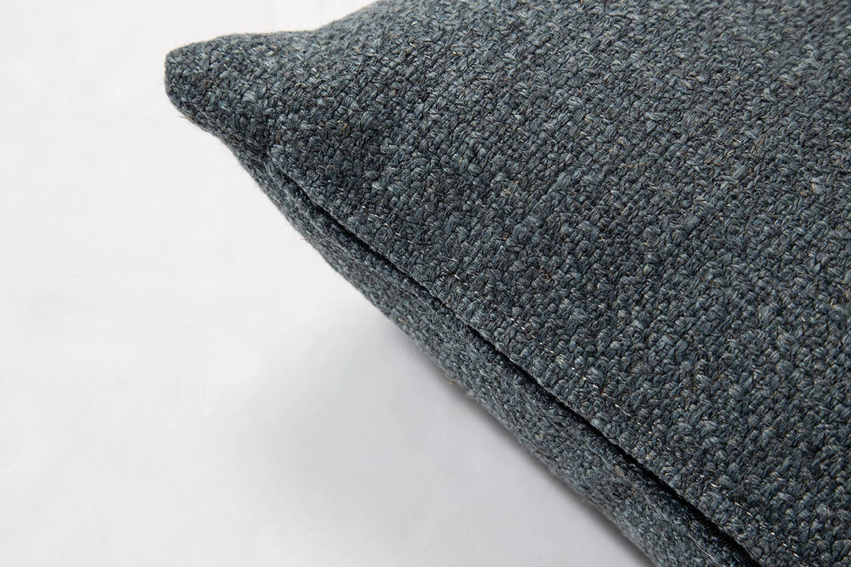 Breathe 22″ Square Feather Cushion – Marine Weave 4 Breathe 22″ Square Feather Cushion – Marine Weave - Image 2