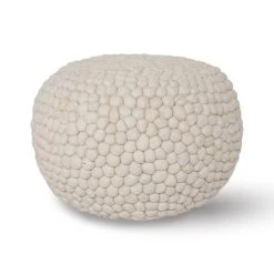 Bohemian Pebble Pouf
