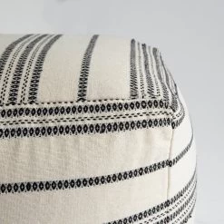 Barcelona Pouf – White Stripe 11 Barcelona Pouf – White Stripe -Chic Furniture Shop boh 067 b