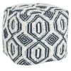 Bohemian Agra Pouf -Chic Furniture Shop bohemian pouf agra 1