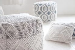 Bohemian Bombay Pouf -Chic Furniture Shop bohemian pouf bombay