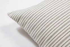 Breathe 22″ Square Feather Cushion – Cream Stripe -Chic Furniture Shop bre 006 4
