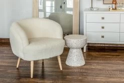 Terrazzo Concrete Stool -Chic Furniture Shop bru aug 11 2020 1