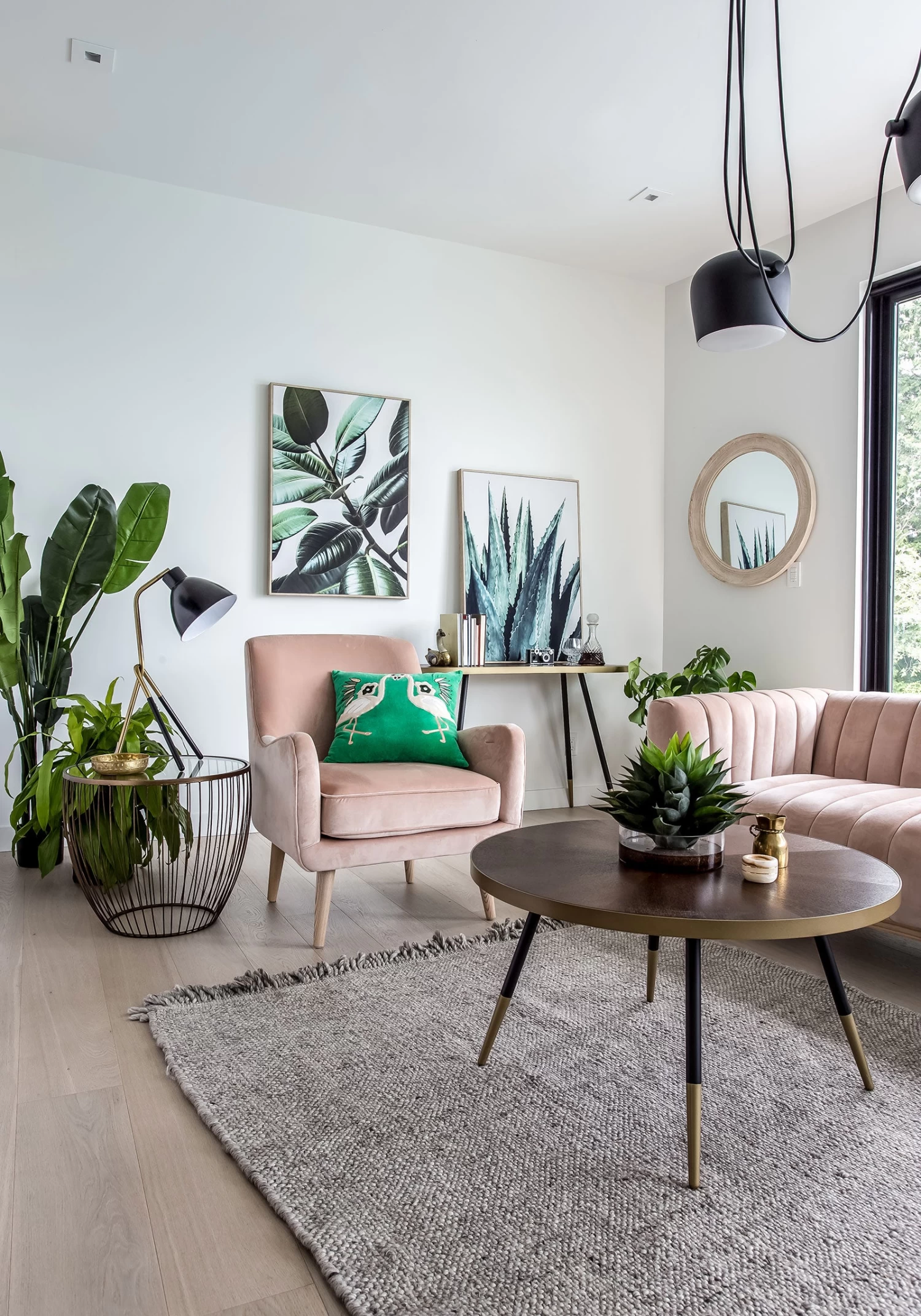 Cyclone Glass New Gold Accent Tables - Set Of 2 8 Cyclone Glass New Gold Accent Tables - Set Of 2 - Image 6