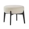 Wilson Stool - White Boucle -Chic Furniture Shop cha071 2