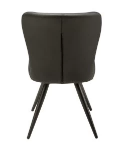 Janna Swivel Side Chair - Black -Chic Furniture Shop chair 16 e1652734722668